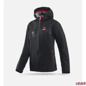 Akrapovic Black XL Mens Corpo Rain Jacket - Image 1
