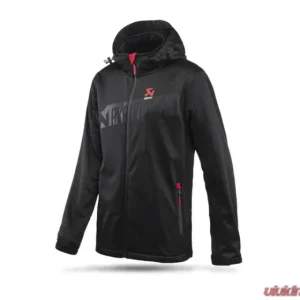 Akrapovic Medium Black Mens Corpo Softshell Jacket - Image 1