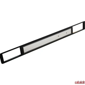 Brothers Trucks Black Aluminum Dash Pad Molding w/ A/C Chevrolet | GMC C10 1973-1980 - Image 1