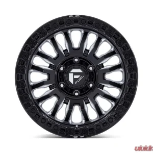 FUEL FC857 Rincon Wheel 17x9 5x127 | 5x5 1mm Gloss Black Milled - Image 3