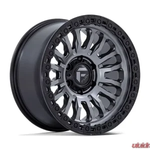 FUEL FC857 Rincon Wheel 17x9 5x127 | 5x5 1mm Matte Gunmetal w/ Black Lip - Image 1