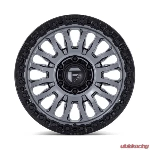 FUEL FC857 Rincon Wheel 17x9 5x127 | 5x5 -12mm Matte Gunmetal w/ Black Lip - Image 3
