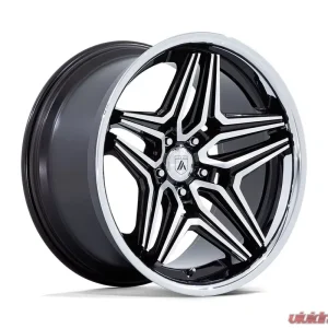 Asanti ABL-46 Duke Wheel 20x9 Blank 15mm Gloss Black Machined - Image 1