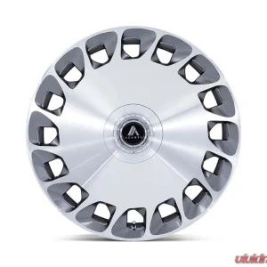 Asanti ABL-45 Aristocrat Wheel 24x10 Blank 15mm Gloss Platinum w/Bright Machined Face - Image 3