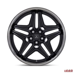 Asanti ABL-46 Duke Wheel 20x10.5 Blank 18mm Satin Black w/DDT Lip - Image 3