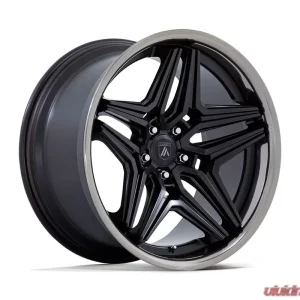 Asanti ABL-46 Duke Wheel 20x9 5x120 15mm Satin Black w/DDT Lip - Image 1
