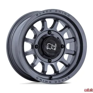 Black Rhino Rapid UTV Wheel 15x7 4x110 10mm Gloss Gunmetal - Image 1