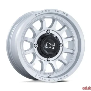 Black Rhino Rapid UTV Wheel 14x7 4x137 10mm Hyper Silver w/Machined Face - Image 1