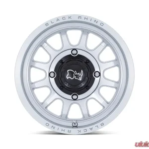 Black Rhino Rapid UTV Wheel 15x7 4x110 10mm Hyper Silver w/Machined Face - Image 3