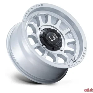 Black Rhino Rapid UTV Wheel 15x7 4x137 10mm Hyper Silver w/Machined Face - Image 2