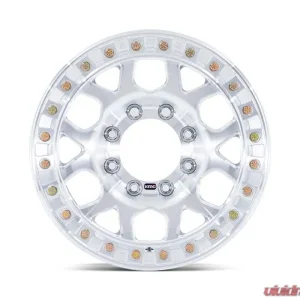 KMC KM450 Mesa Forged Slotted Beadlock Wheel 17x9 Blank -12mm Raw Machined - Image 3