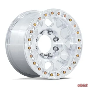 KMC KM450 Mesa Forged Slotted Beadlock Wheel 17x9 Blank 25mm Raw Machined - Image 1