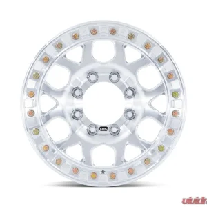 KMC KM450 Mesa Forged Slotted Beadlock Wheel 17x9 8x165.1 -12mm Raw Machined - Image 3