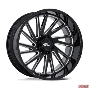 Moto Metal MO811 Combat Wheel 20x10 6x139.7 -18mm Gloss Black Milled - Image 1