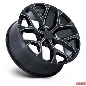 OE Creations PR177 Wheel 26x10 6x139.7 24mm Gloss Black Milled - Image 2