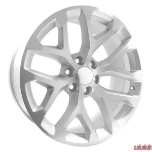 OE Creations PR177 Wheel 20x9 6x139.7 24mm Silver Machined - Image 1