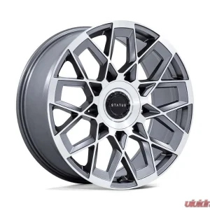 Status ST005 Matrix Wheel 22x9.5 Blank 20mm Anth-Mir - Image 1