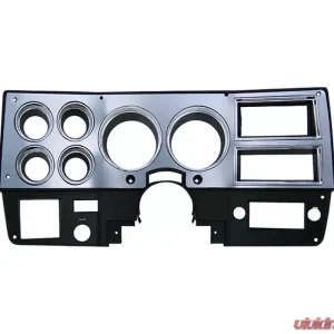 Brothers Trucks Brushed Aluminum Instrument Bezel Trim w/ A/C Chevrolet | GMC C10 1978-1980 - Image 1