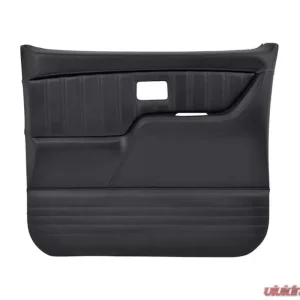 Brothers Trucks Black Sport Custom Door Panels w/ Red Stitching Chevrolet | GMC C10 1973-1980 - Image 1