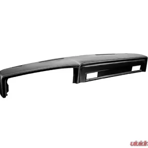 Brothers Trucks Black Sport Dash Pad w/ Black Stitching Chevrolet | GMC C10 1973-1978 - Image 1