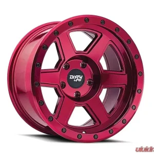 Dirty Life Wheels Compound Wheel 20x10 8x165.1 -25mm Crimson Candy Red - Image 2