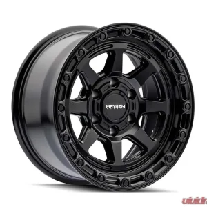 Mayhem Wheels Ridgeline Wheel 17x8.5 6x135 -6mm Satin Black for Trucks - Image 2