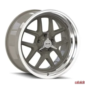 Ridler Wheels Aluminum 610 G 20x8.5 Grey Polished Lip 5x114.3 Bolt Pattern - Image 1