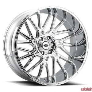 Vision 404 Brawl Wheel 22x12 5x5 -51mm Chrome - Image 1