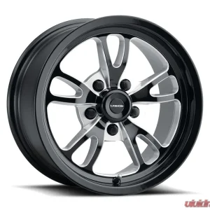 Vision 149 Patriot Wheel 15x10 5x5 -25mm Gloss Black Milled Spoke - Image 1