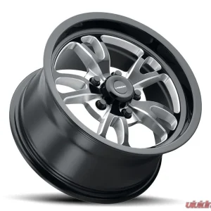 Vision 149 Patriot Wheel 15x10 5x5 -25mm Gloss Black Milled Spoke - Image 2