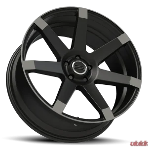 Vision 9042 Sultan Wheel 22x9.50 5x115 15mm Matte Black w/ Anthracite Spoke Ends - Image 2