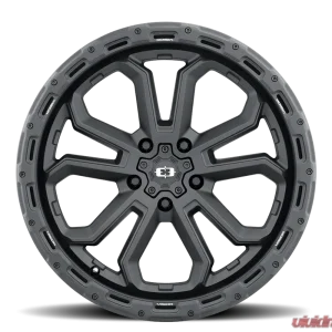 Vision 405 Korupt Wheel 17x8 5x5 30mm Satin Black - Image 3
