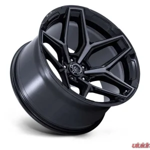 FUEL Off-Road Flux Wheel 20x10 5x127 | 5x5 -18mm Gloss Black Brushed Face w/ Gray Tint - Image 2