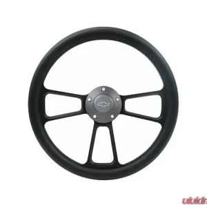 Brothers Trucks Black/Black Bowtie Custom Steering Wheels Chevrolet | GMC C10 1960-1969 - Image 1