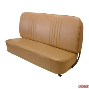 Brothers Trucks Black Pleated All Vinyl "Original" Style Seat Cover Chevrolet | GMC Truck 1955-1959 - Image 1