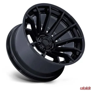 Fuel FC403 Burn Wheel 22x12 5x127 | 5x5 -44mm Matte Black w/ Gloss Black Lip - Image 2