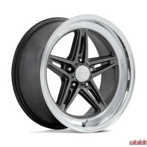 American Racing VN514 Groove Wheel 20x8.5 5x127 | 5x5 6mm Anthracite w/Diamond Cut Lip - Image 1