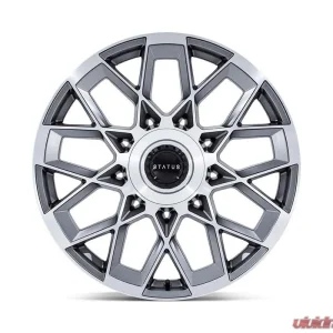 Status ST005 Matrix Wheel 24x10 5x112/5x120 20mm Anth-Mir - Image 3