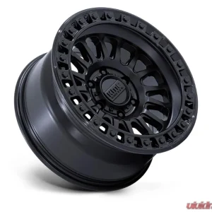 KMC KM552 IMS Wheel 17x8.5 6x135 -10mm Matte Black w/ Gloss Black Lip - Image 2