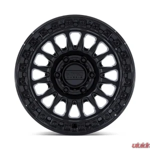 KMC KM552 IMS Wheel 17x8.5 6x139.7 -10mm Matte Black w/ Gloss Black Lip - Image 3