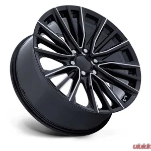 Performance Replicas PR223 Wheel 24x10 6x139.7 28mm Gloss Black Milled - Image 2