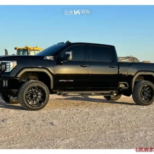 Arkon Off-Road Churchill Wheel 22x12 8x170 -51 Gloss Black w/ Milled Edges - Image 4