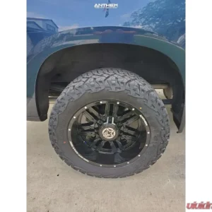 Anthem Off-Road Equalizer Wheel 20x10 5x150 -24mm Gloss Black w/ Gray - Image 3