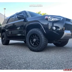 Anthem Off-Road Intimidator Wheel 17x9 5x5.5 0mm Gloss Black w/ Milled Edges - Image 2