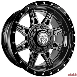 Anthem Off-Road Rogue Wheel 20x10 5x127 | 5x5 -18mm Gloss Black w/ Milled Edges - Image 1