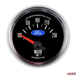 AutoMeter Electric Water Temp Gauge 2-1/16" 100F-250F Ford - Image 1