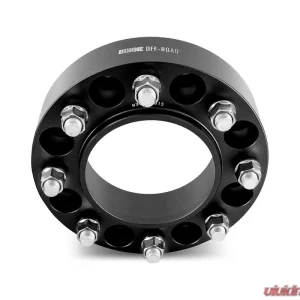 Borne Off-Road 50mm M14 8x165 Black Wheel Spacers Chevrolet Silverado 2500 | 3500 1999+ - Image 2