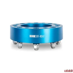 Borne Off-Road 50mm M14 8x165 Blue Wheel Spacers Chevrolet Silverado 2500 | 3500 1999+ - Image 3