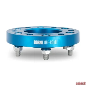 Borne Off-Road 38.1mm M14 5x150 Blue Wheel Spacers Toyota Tundra 2007-2021 - Image 3
