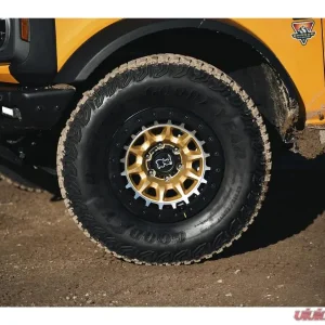 Black Rhino BR016 Tusk Wheel 17x8.5 5x127 | 5x5 -10mm Matte Gold w/Machined Ring - Image 5